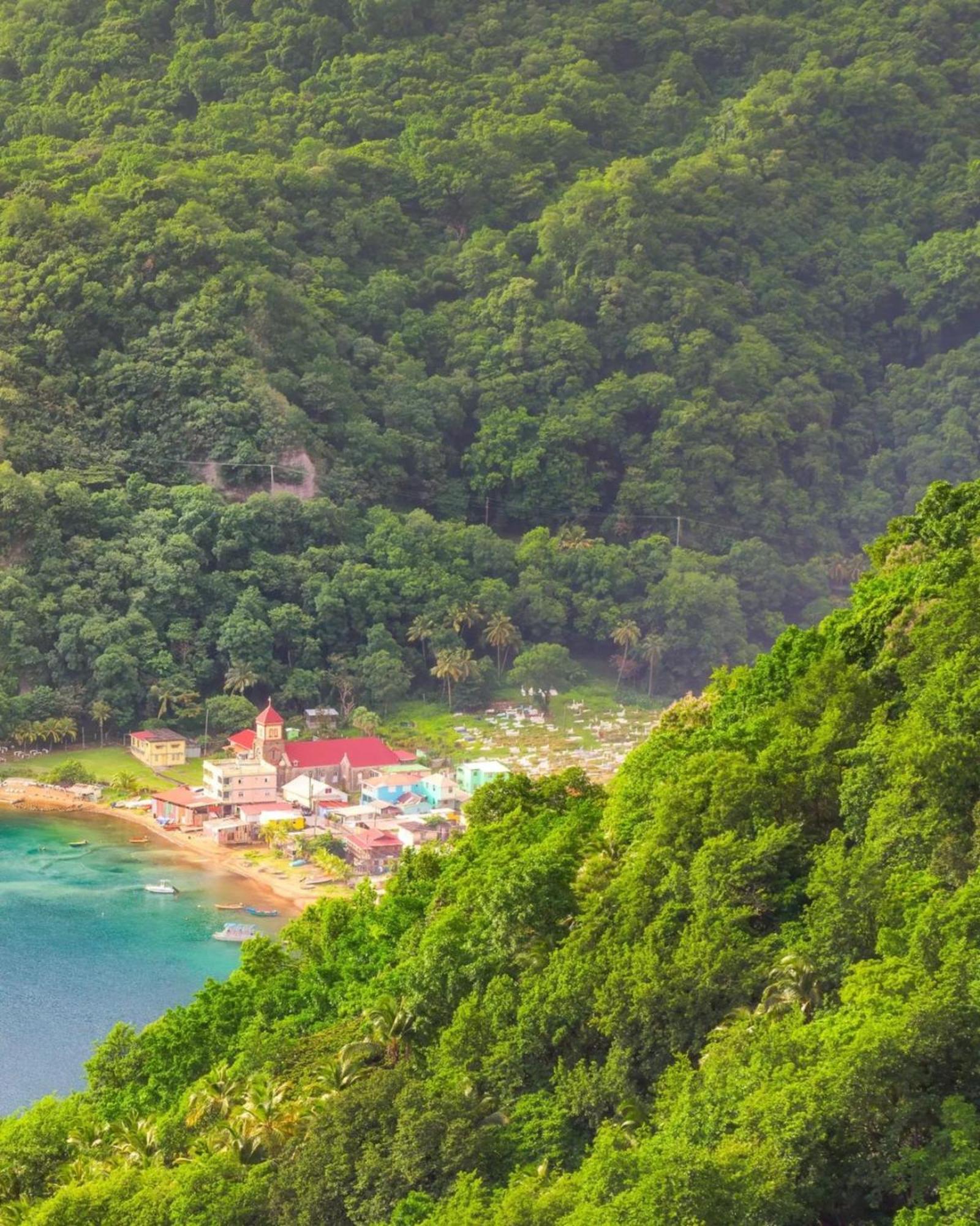 Rainbow Heights Apartment, Soufriere Dış mekan fotoğraf